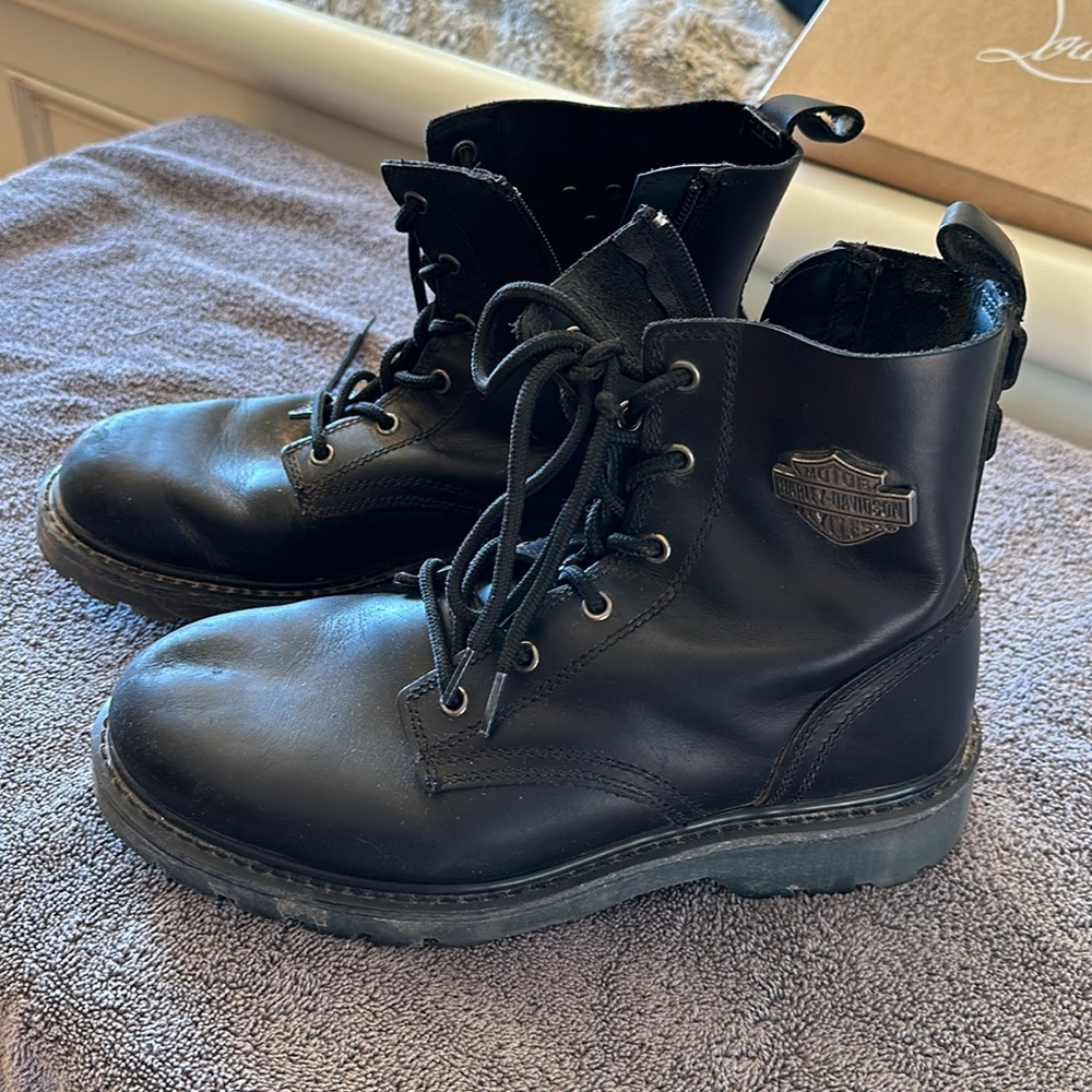 Men’s Harley Davidson Motorcycle Boots size 10